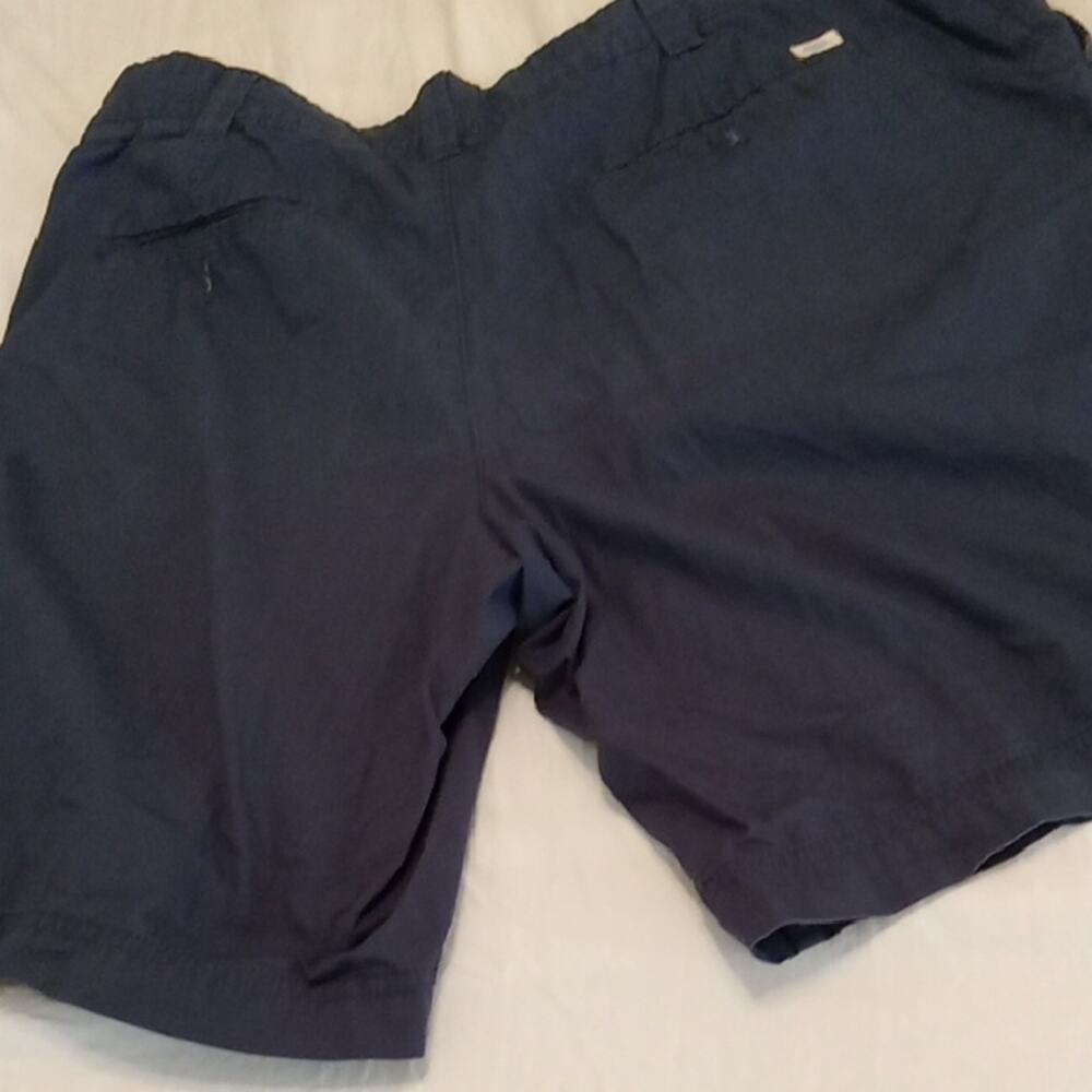 Izod Saltwater Men's Size 36 Navy Blue Shorts. Athleisure, Beach, Summer - Picture 7 of 10
